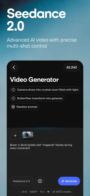 Magnific - Vídeo e imagem IA screenshot 3 of 8