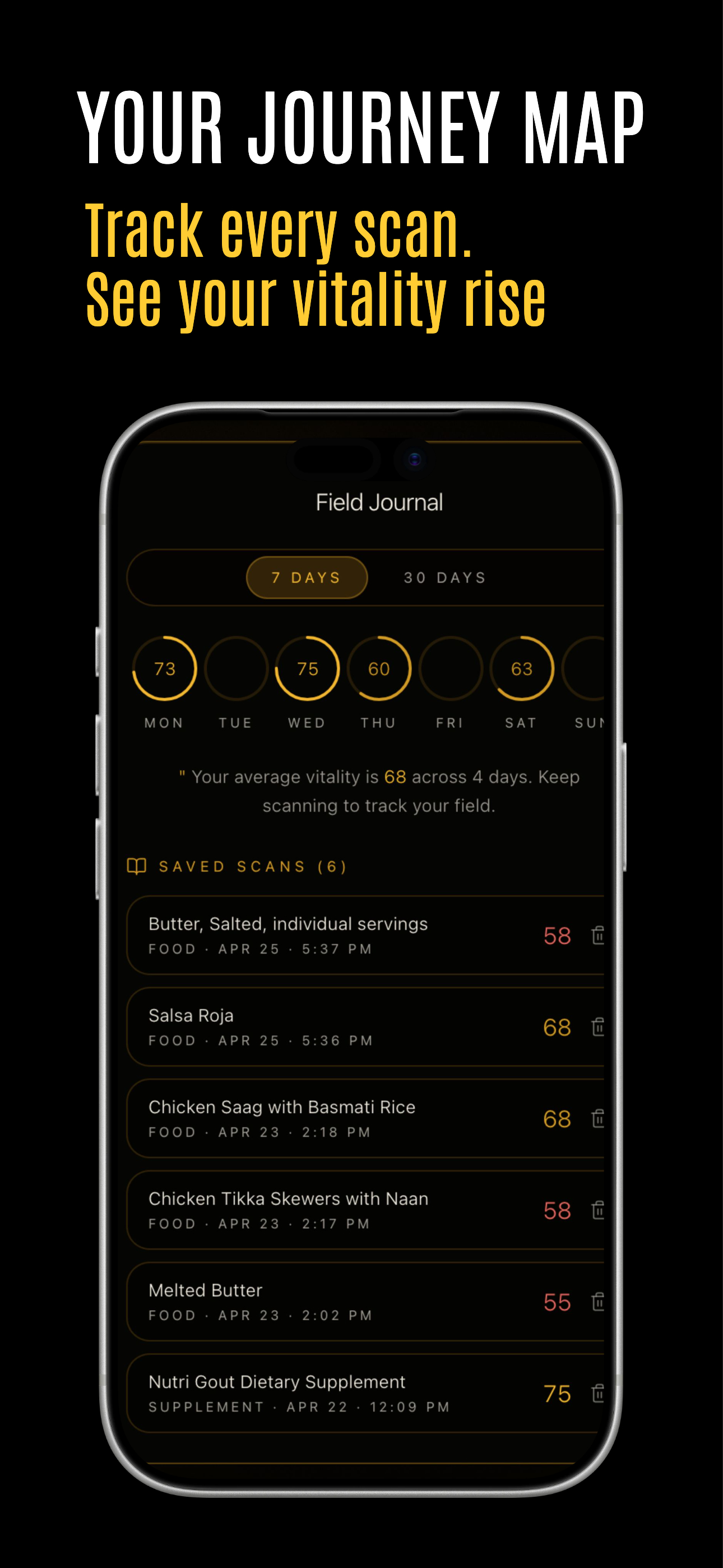 VitaliScore: Scan Score Heal screenshot 9