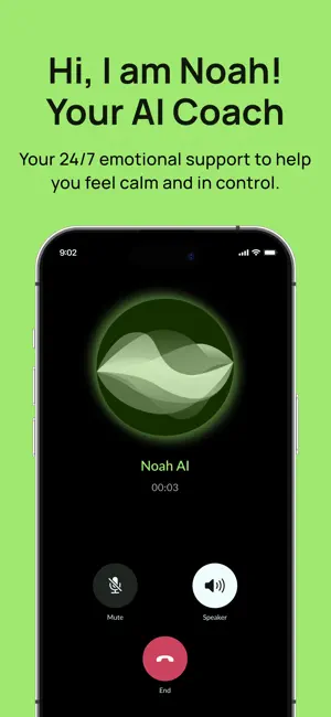 Noah AI: Talk & Feel Better screenshot 1