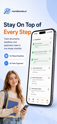 Meridian: Study Abroad AI screenshot