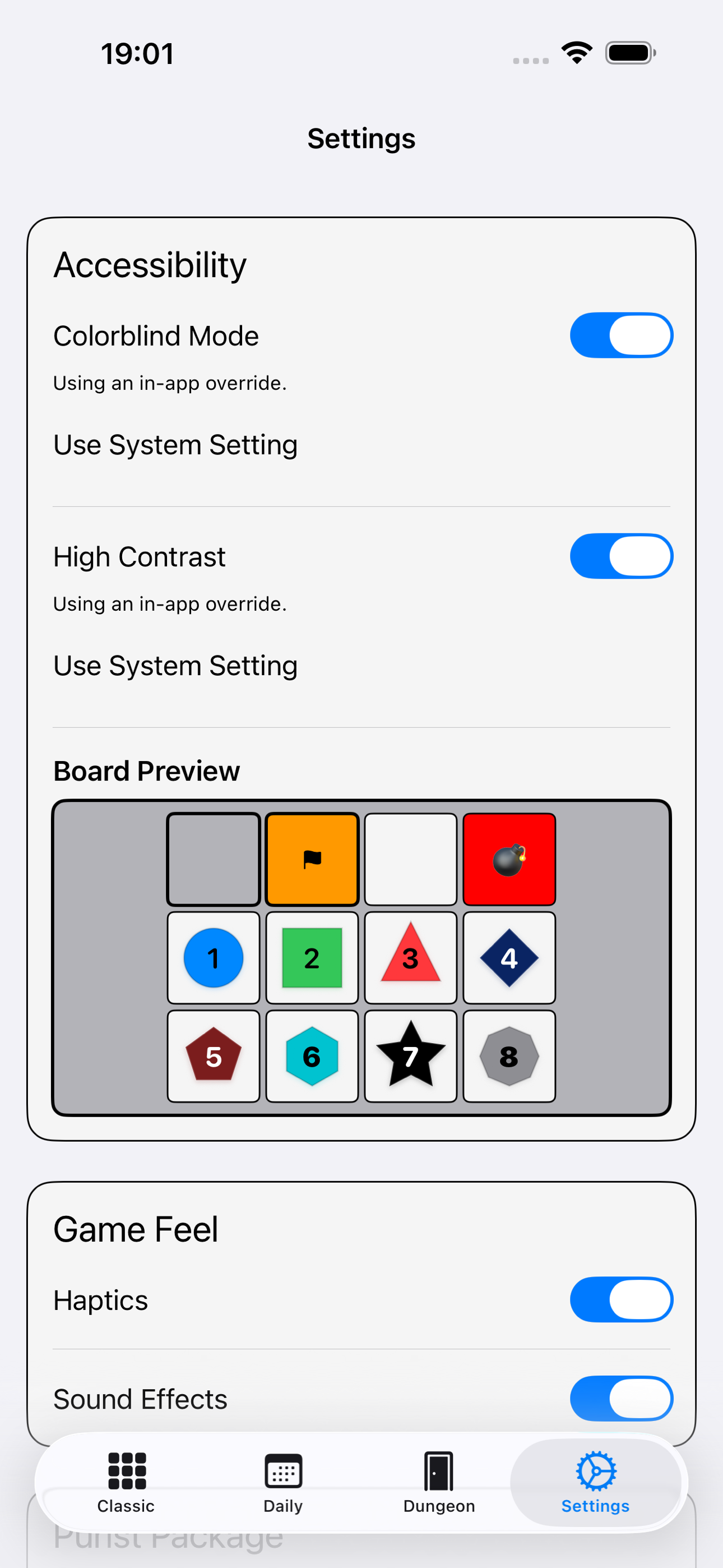 LogicSweep: Sweeper Puzzle