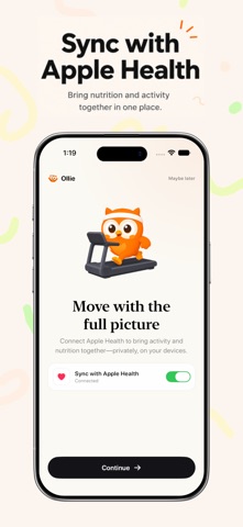 Ollie Calorie Journal screenshot