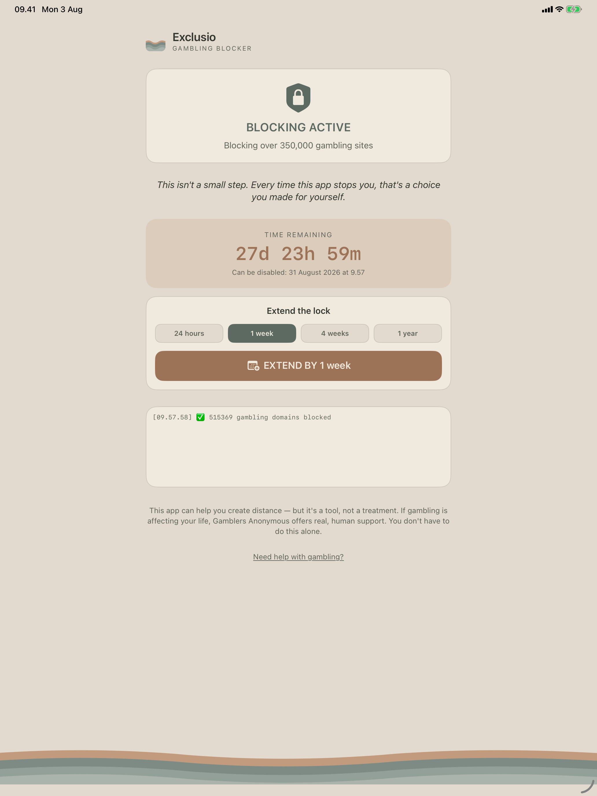 Exclusio - Gambling Blocker screenshot 5