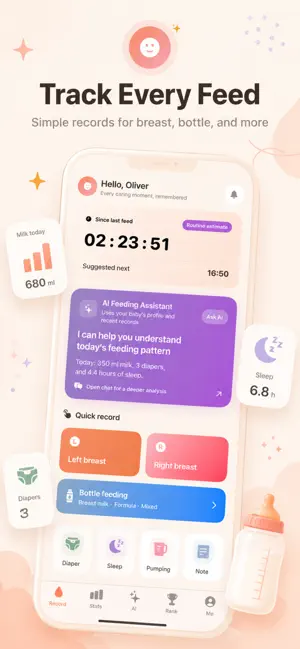 Baby Feeding AI: Baby Tracker screenshot 4