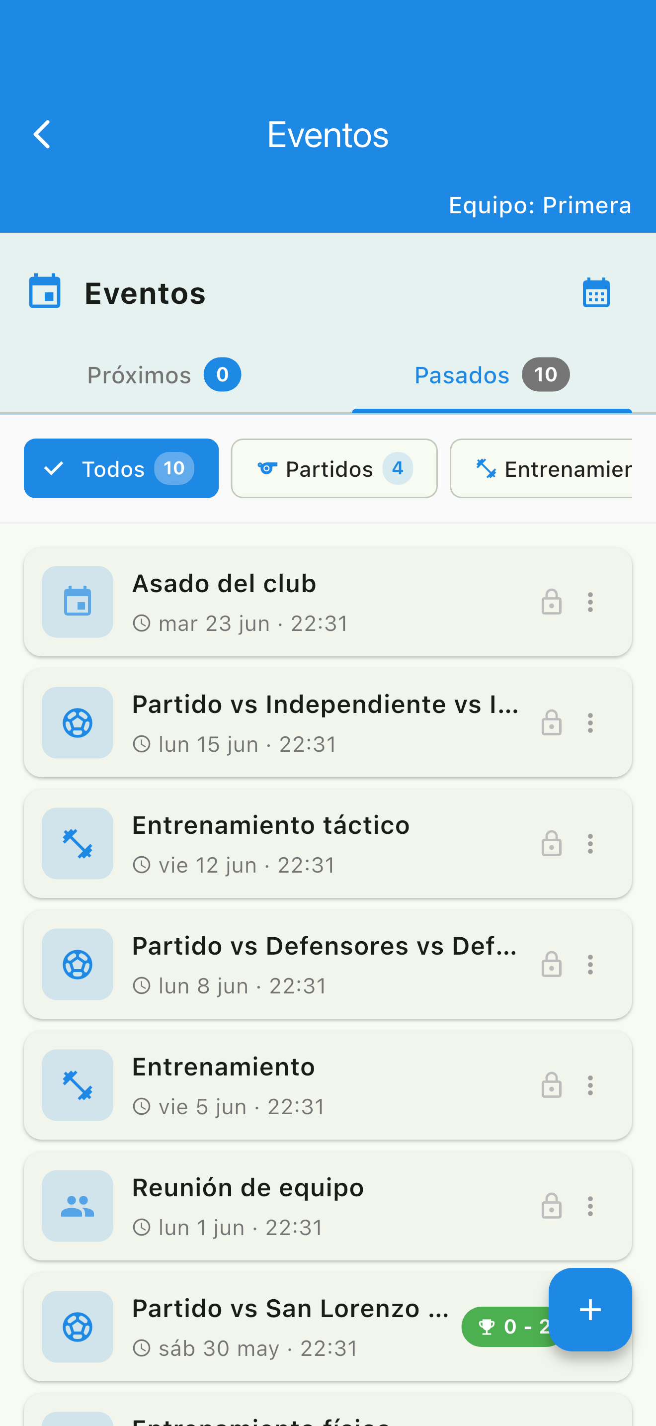 Yendoo - Gestión Deportiva screenshot 2