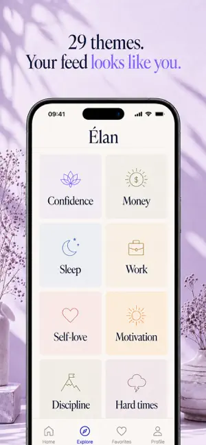Élan: Positive Affirmations screenshot 3