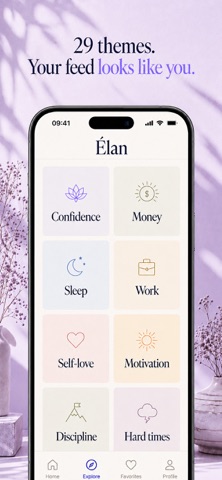 Élan: Positive Affirmations Screenshot 3 of 8