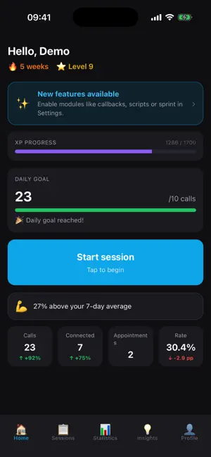 Calltracker - Sales Calls screenshot 4