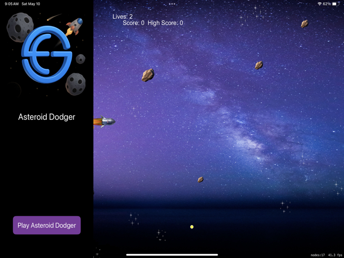 AsteroidDodgerScene