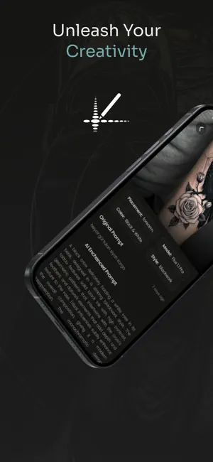 AI Tattoo Generator Ink Hunter screenshot 1