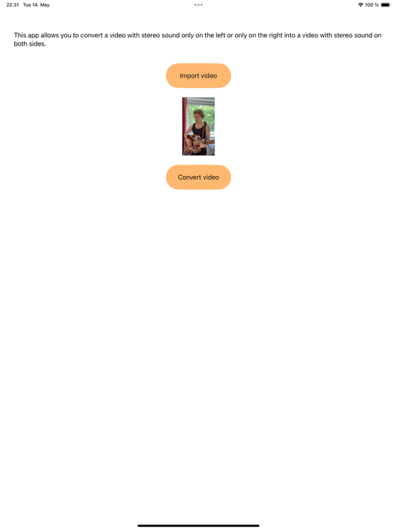 Dual Stereo Video Converter iPad screenshot 3 - Photo & Video app