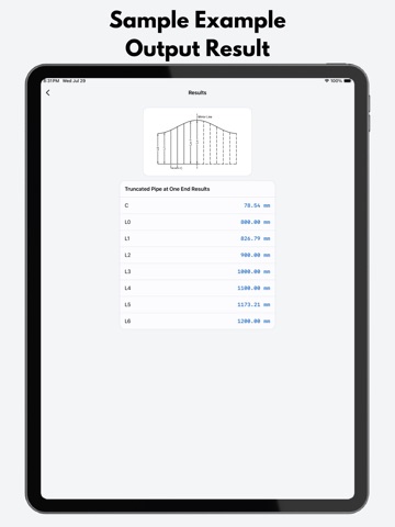 Fabrication Layout iPad screenshot