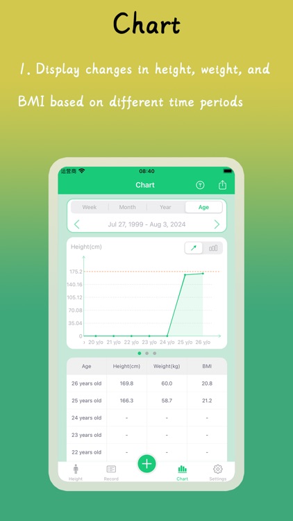 BMI Manager - Weight analysis screenshot-3