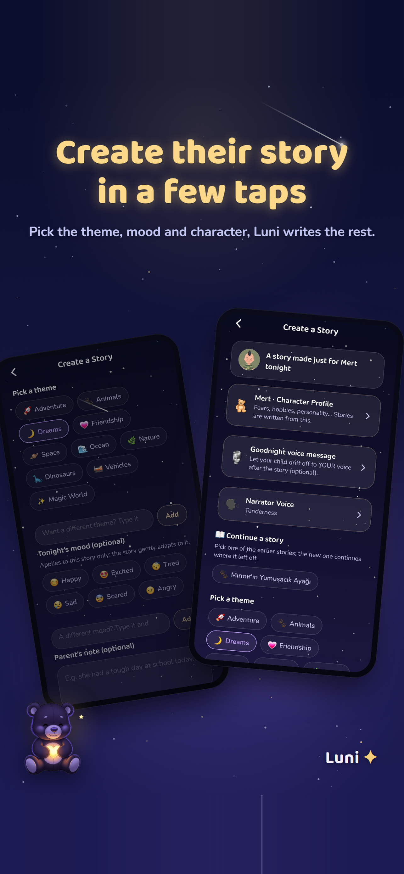 Luni: Audio Bedtime Stories screenshot 3