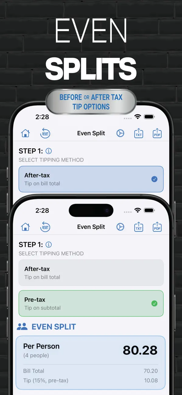 #5. Even Steven Split (iOS) By: Beyond Margins