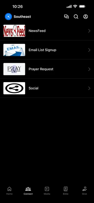 Southeast Baptist screenshot 2