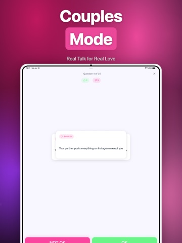 OK or NOK? Party Dare Game iPad screenshot