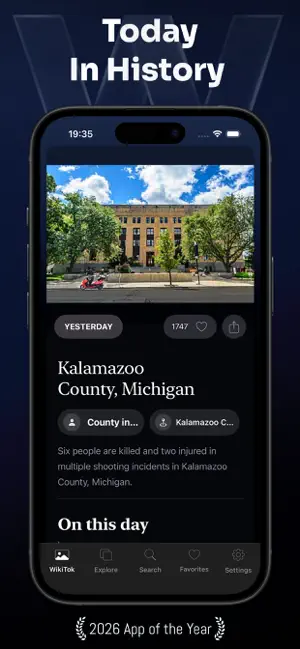 WikiTok: On This Day History screenshot 1