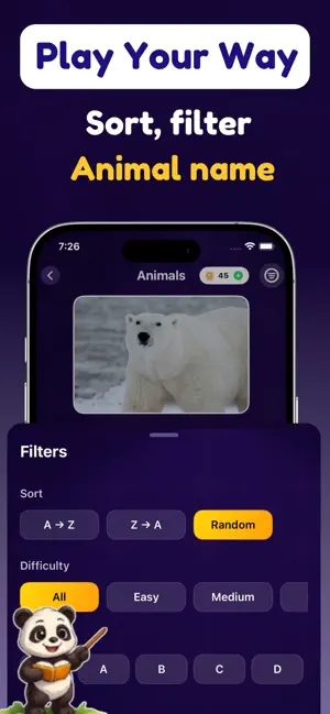Guess the animal : abc Animals screenshot 3