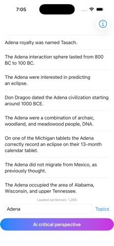 Ai American Archaelogy iPhone screenshot