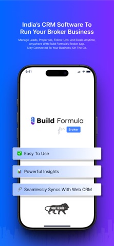 BuildFormula Broker App Screenshot 1 of 7