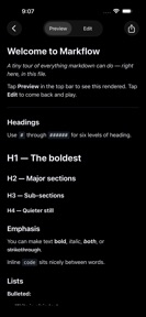 Markflow — Markdown Reader screenshot