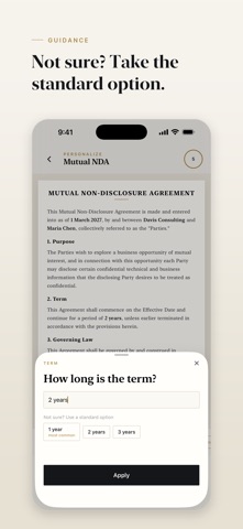 App screenshot