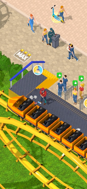 Theme Park Manager screenshot 1