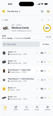 Bricks2Sets screenshot 2