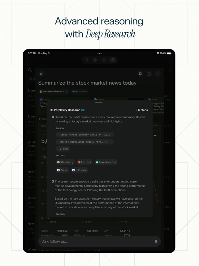 ‎Perplexity - Ask Anything Screenshot