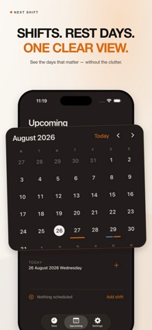 Next Shift: Work Countdown screenshot