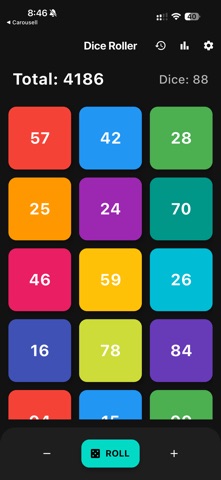 Dice Roll Game Screenshot 3 of 8
