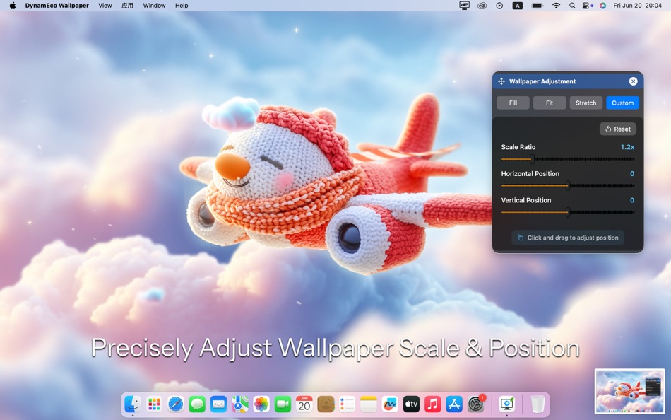 #2. DynamEco Wallpaper (macOS) 由: Keren Lu