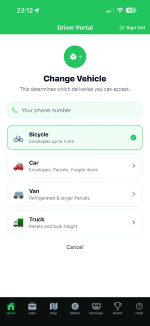 GreenDrop Logistics screenshot 3