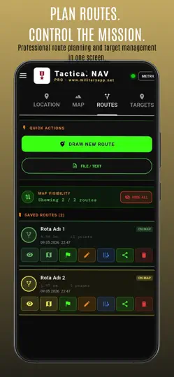 Tactical NAV PRO iPhone Ekran Görüntüsü 6