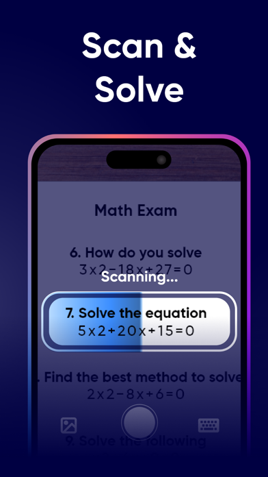HomeWork AI - Problem Solver Screenshot