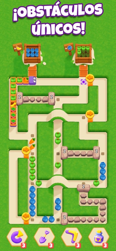 Snacky Dash: Food Maze Puzzle screenshot 2