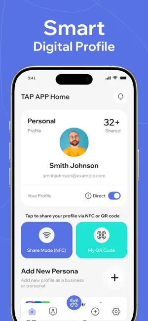 TapApp: Digital Business Cards screenshot 2