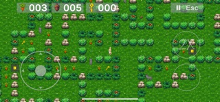 Hare In Maze Mobile screenshot