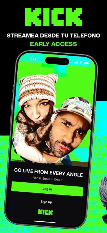 KICK - Go Live screenshot 1 of 6