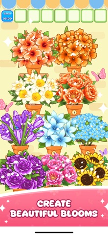 Flower Merge Jam Screenshot 4 of 8