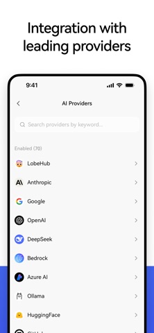 LobeHub: AI Chatbot & LLM App screenshot