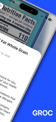 GROC Nutrition Label Scanner screenshot 4