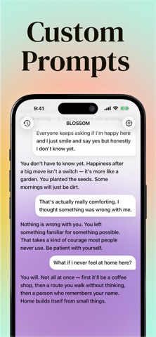 Blossom - Private AI Chat Screenshot 4 of 4