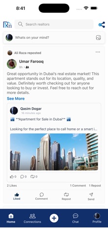 RealtorsIn–Real Estate Network screenshot