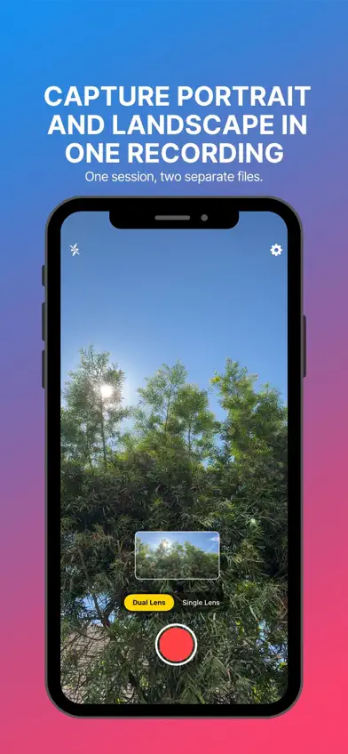 DualShot Recorder screenshot 1