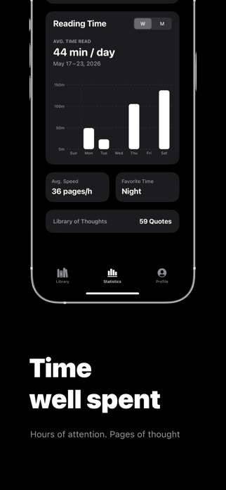 TACET: Reading Tracker Screenshot 6 of 8