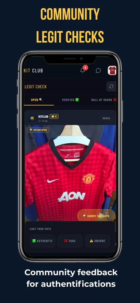 KitClub:Football Shirt Scanner - Sports App | MWM