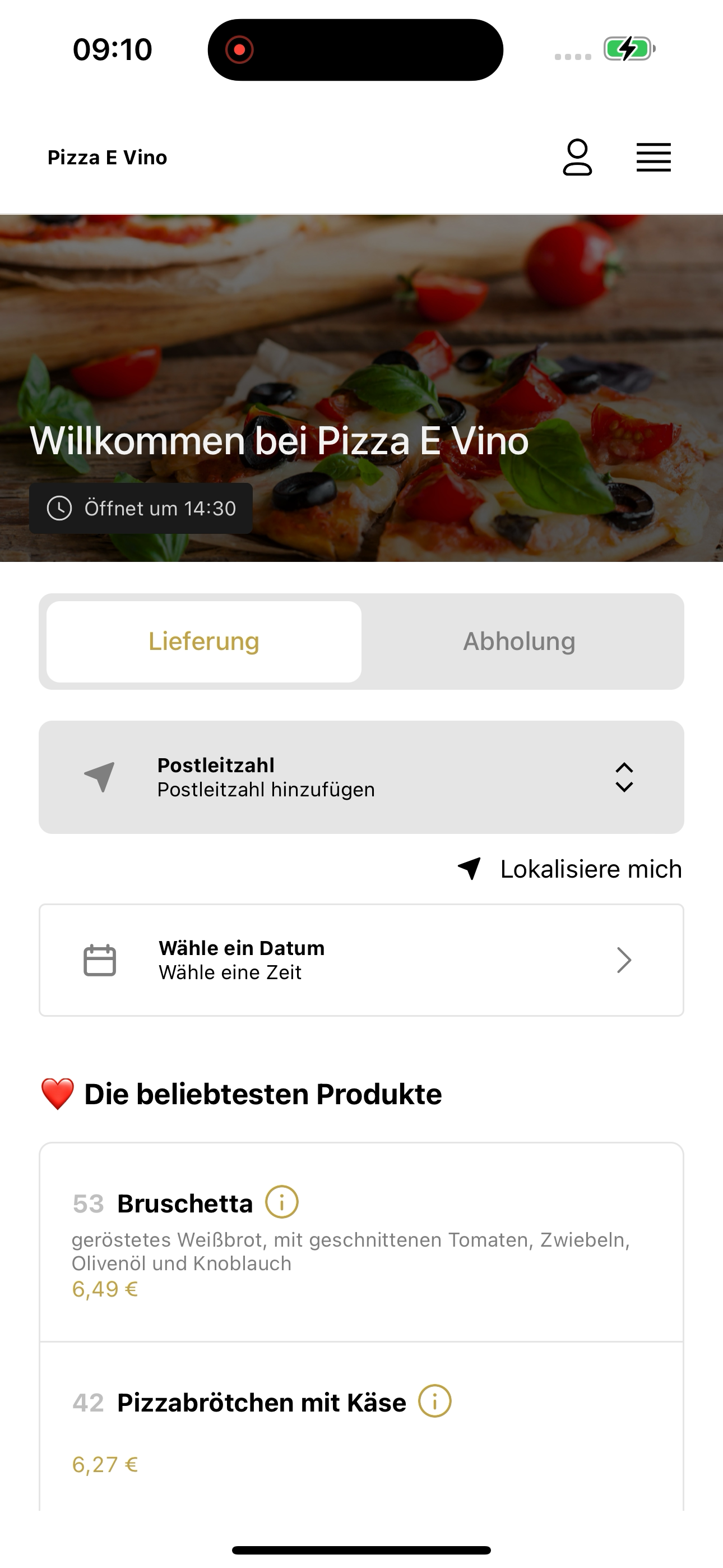 Pizza E Vino Hamburg screenshot 8