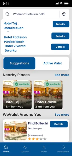 WeValet screenshot 3